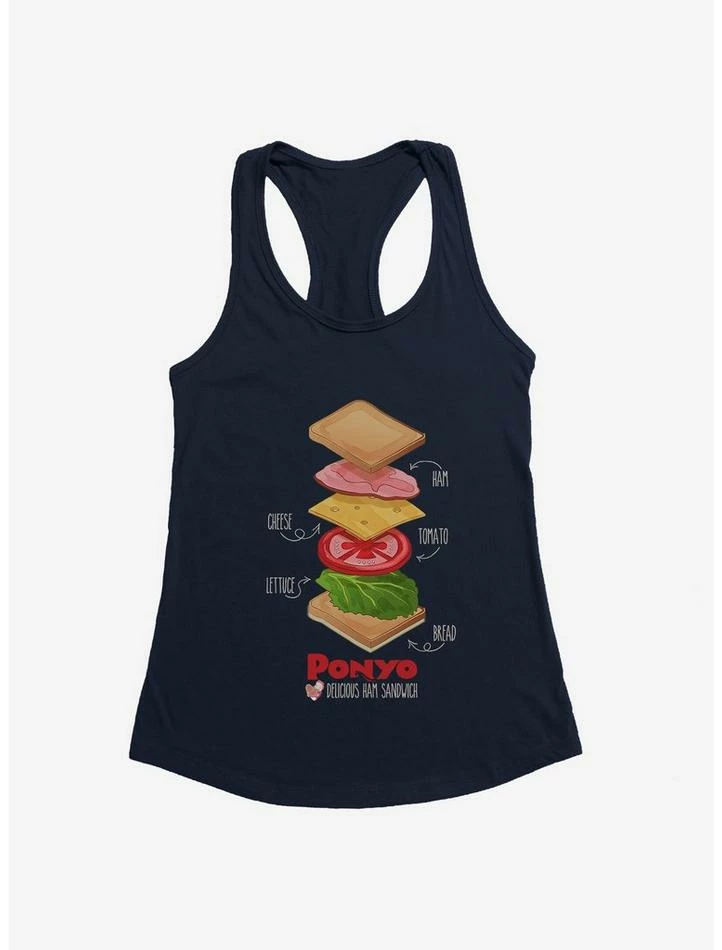 Flash Sale ๐ฅฐ Studio Ghibli Ponyo Deconstructed Ham Sandwich ๐ง Girls Tank Top ๐ 3 Flash Sale ๐ฅฐ Studio Ghibli Ponyo Deconstructed Ham Sandwich ๐ง Girls Tank Top ๐ - Image 3