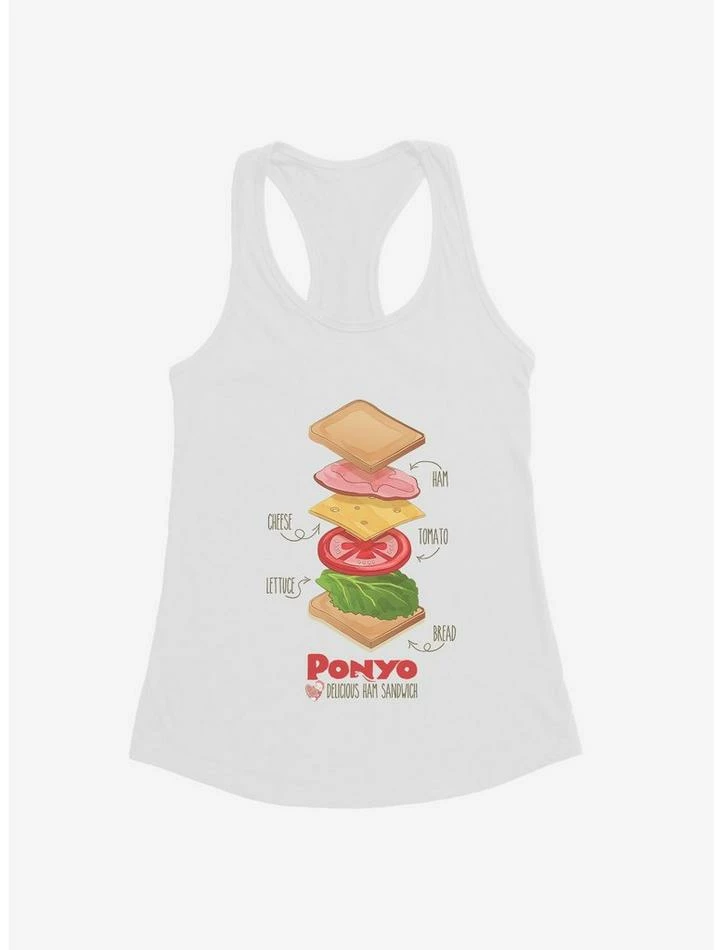 Flash Sale ๐ฅฐ Studio Ghibli Ponyo Deconstructed Ham Sandwich ๐ง Girls Tank Top ๐ 5 Flash Sale ๐ฅฐ Studio Ghibli Ponyo Deconstructed Ham Sandwich ๐ง Girls Tank Top ๐ - Image 5