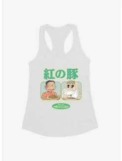 Flash Sale ⌛ Studio Ghibli Porco Rosso Eat First 👧 Girls Tank Top 😍 -Hot Sale Studio Ghibli Store 16626513 hi
