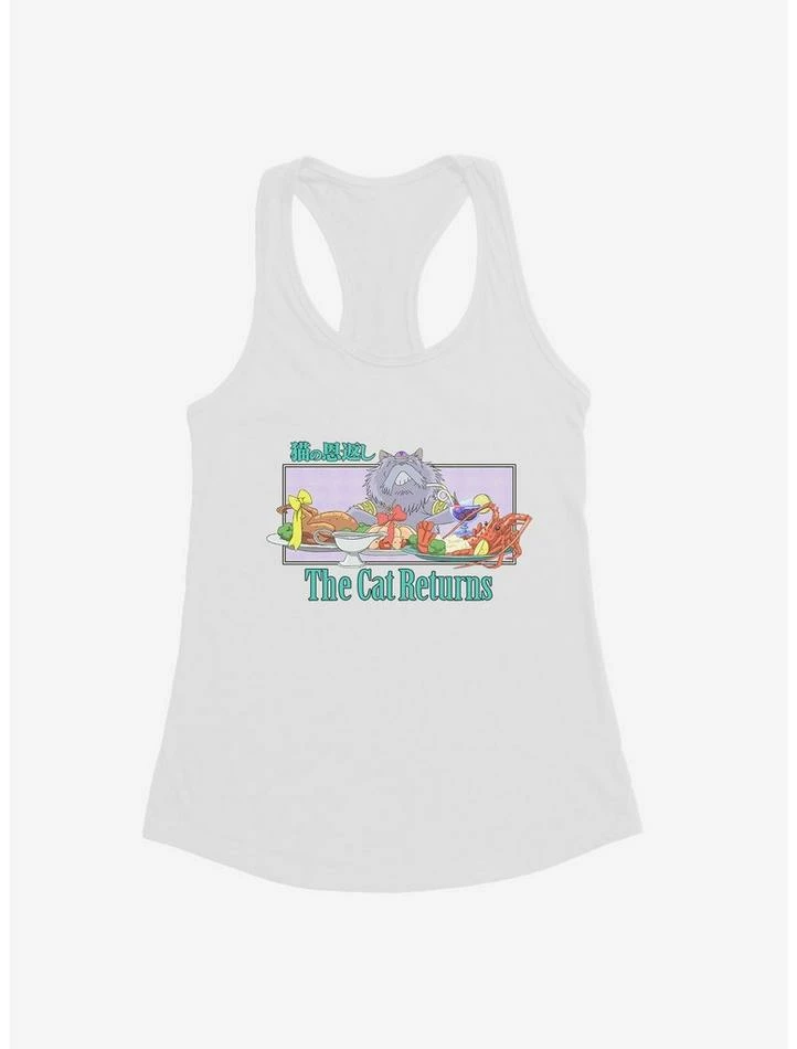 Wholesale 🛒 Studio Ghibli The Cat Returns Cat King Feast 👧 Girls Tank Top ❤️ 5 Wholesale 🛒 Studio Ghibli The Cat Returns Cat King Feast 👧 Girls Tank Top ❤️ - Image 5