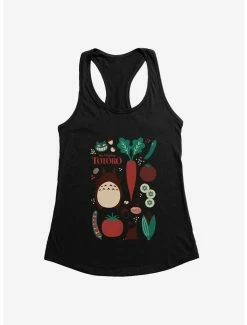 Promo 🔔 Studio Ghibli My Neighbor Totoro Food Collection 👧 Girls Tank Top 😀