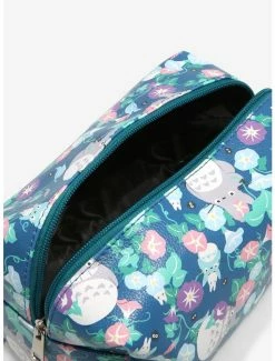 Outlet ✨ Studio Ghibli My Neighbor Totoro Floral Makeup Bag 👏 -Hot Sale Studio Ghibli Store 16699749 av2