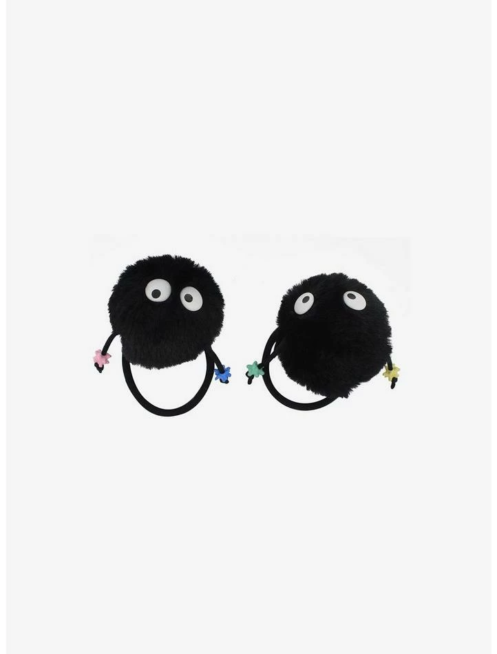 Budget π Studio Ghibli Spirited Away Soot Sprite Pom Hair Tie Set π 2 Budget π Studio Ghibli Spirited Away Soot Sprite Pom Hair Tie Set π - Image 2