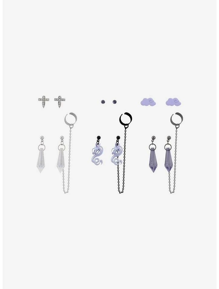 Cheap 𧨠Studio Ghibli Spirited Away Haku Lavender Earring Set π 2 Cheap 𧨠Studio Ghibli Spirited Away Haku Lavender Earring Set π - Image 2