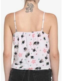 Top 10 🧨 Her Universe Studio Ghibli Spirited Away Soot Sprite 👧 Girls Tie-Front Tank Top 🔔 -Hot Sale Studio Ghibli Store 16844380 av2