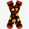Deals 🌟 Studio Ghibli Howl's Moving Castle Calcifer Burn Crew 🧦 Socks 🔔