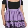 Best Pirce 🔔 Her Universe Studio Ghibli Kiki's Delivery Service Purple Suspender 👗 Skirt Plus Size 💯