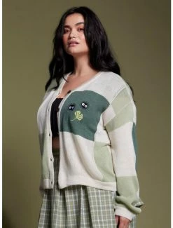 Hot Sale 💯 Her Universe Studio Ghibli My Neighbor Totoro Patchwork 👧 Girls Cardigan Plus Size 🌟 -Hot Sale Studio Ghibli Store 17398126 av4