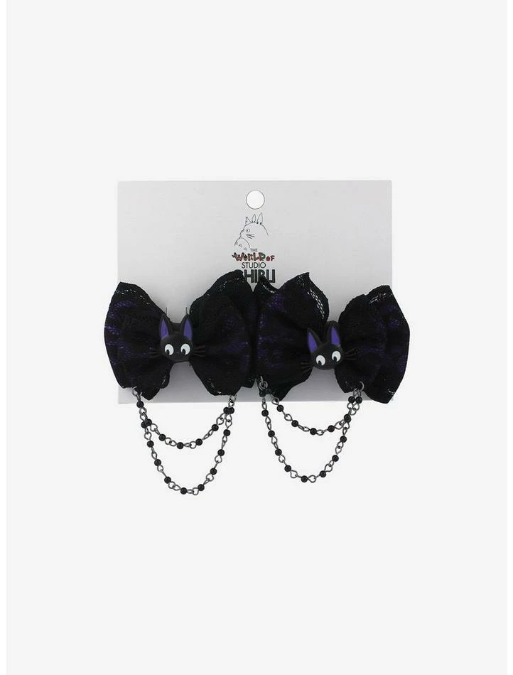 Budget ❤️ Her Universe Studio Ghibli Kiki's Delivery Service Lace Hair Bow Set 🤩 1 Budget ❤️ Her Universe Studio Ghibli Kiki's Delivery Service Lace Hair Bow Set 🤩