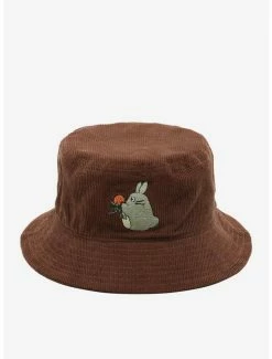 Cheapest 🔥 My Neighbor Totoro Corduroy Flower Bucket Hat 🥰
