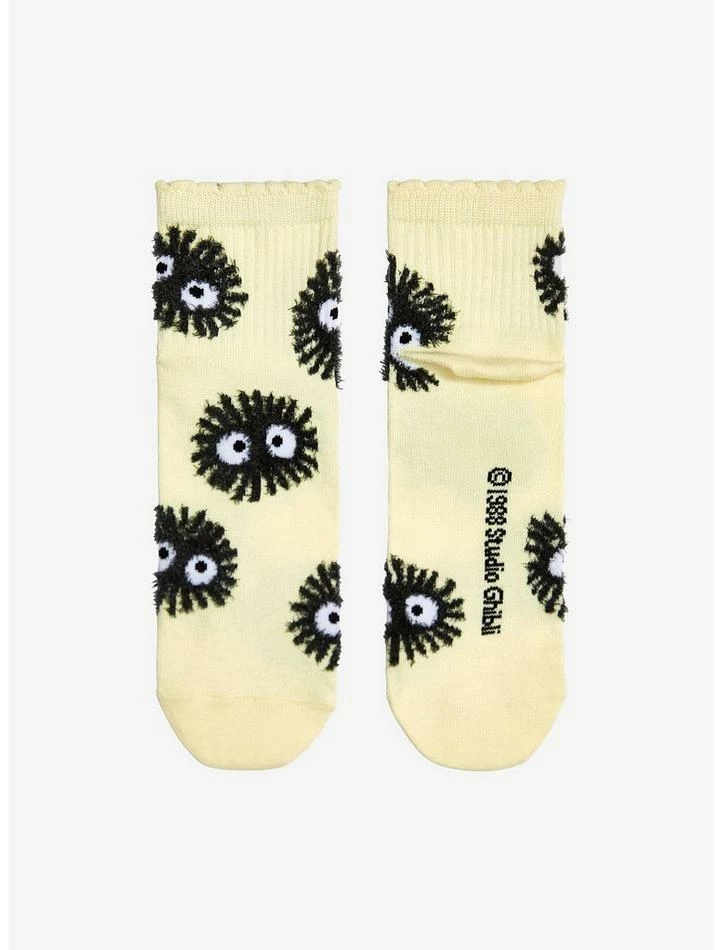 Promo 👍 Studio Ghibli My Neighbor Totoro Soot Sprite Ankle 🧦 Socks 😉 2 Promo 👍 Studio Ghibli My Neighbor Totoro Soot Sprite Ankle 🧦 Socks 😉 - Image 2