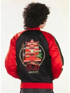 Best Pirce 🔥 Our Universe Spirited Away Bathhouse Bomber Jacket ⭐