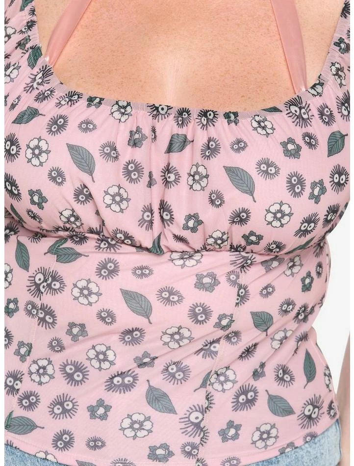 Budget 👍 Her Universe Studio Ghibli My Neighbor Totoro Soot Sprites Ruched Mesh 👧 Girls Top Plus Size ❤️ 6 Budget 👍 Her Universe Studio Ghibli My Neighbor Totoro Soot Sprites Ruched Mesh 👧 Girls Top Plus Size ❤️ - Image 6