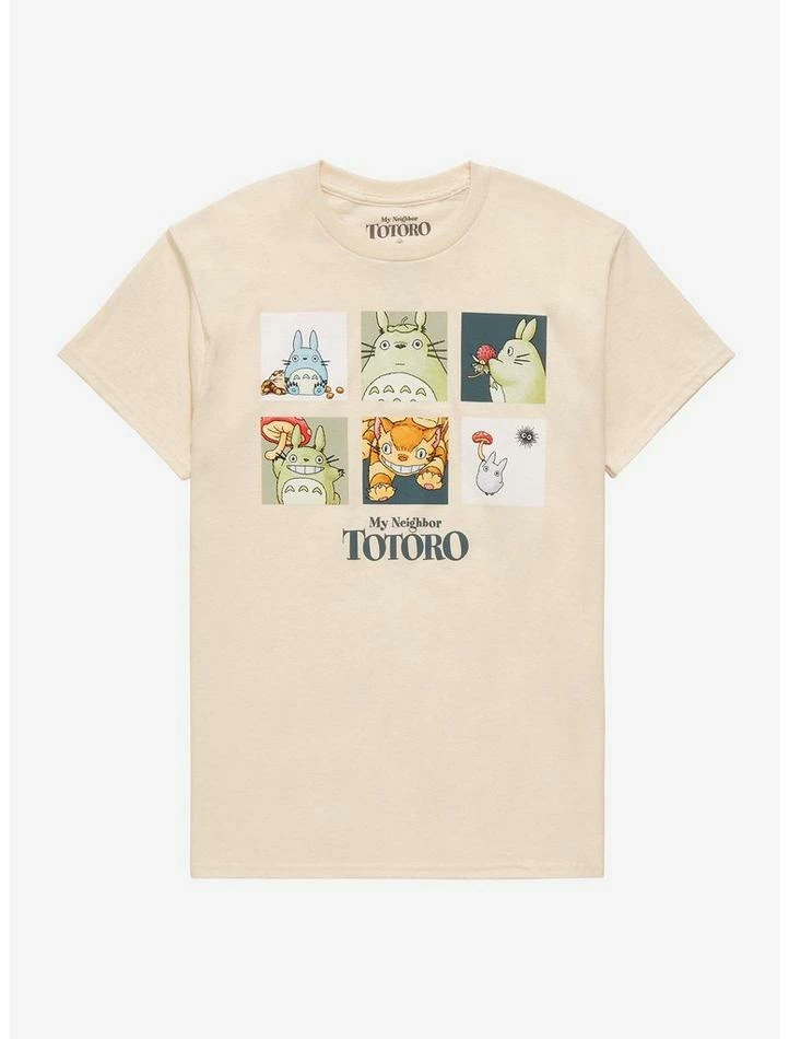 Buy โ๏ธ Studio Ghibli My Neighbor Totoro Art Grid Boyfriend Fit ๐ง Girls T-Shirt ๐งจ 1 Buy โ๏ธ Studio Ghibli My Neighbor Totoro Art Grid Boyfriend Fit ๐ง Girls T-Shirt ๐งจ