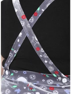 Cheap 😉 Her Universe Studio Ghibli My Neighbor Totoro Grey Velvet Suspender 👗 Skirt Plus Size ✔️ -Hot Sale Studio Ghibli Store 18320816 av4