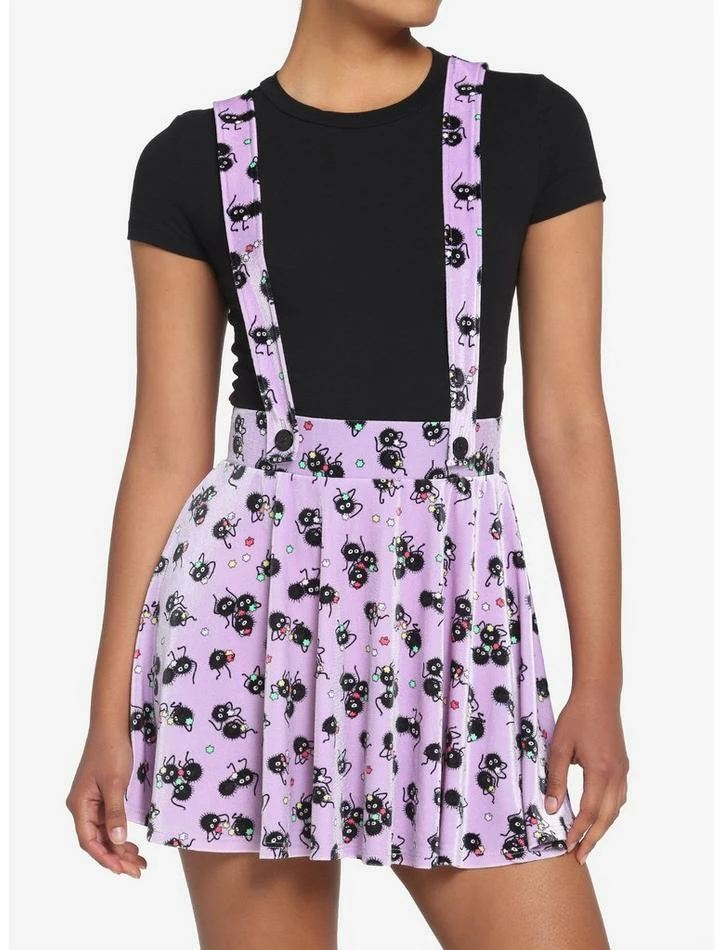 Flash Sale π Her Universe Studio Ghibli Spirited Away Soot Sprites Velvet Suspender π Skirt π 1 Flash Sale π Her Universe Studio Ghibli Spirited Away Soot Sprites Velvet Suspender π Skirt π