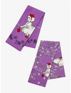 Promo ๐งจ Studio Ghibli Kiki's Delivery Service Floral Towel Set ๐