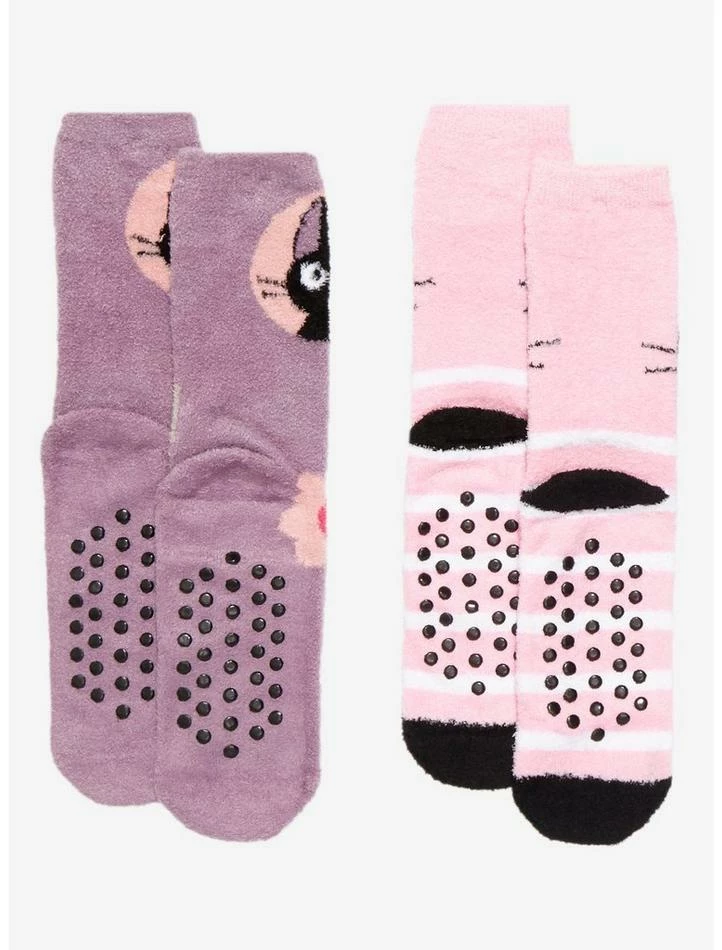 Hot Sale ๐ฅฐ Studio Ghibli Kiki's Delivery Service Jiji Fuzzy ๐งฆ Socks 2 Pair โจ 2 Hot Sale ๐ฅฐ Studio Ghibli Kiki's Delivery Service Jiji Fuzzy ๐งฆ Socks 2 Pair โจ - Image 2