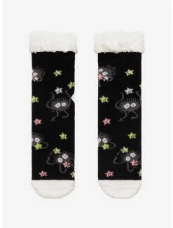 Outlet 🔥 Studio Ghibli Spirited Away Soot Sprites Cozy 🧦 Socks 🎉
