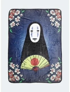 Discount 🛒 Studio Ghibli Spirited Away No-Face Throw Blanket 🎉