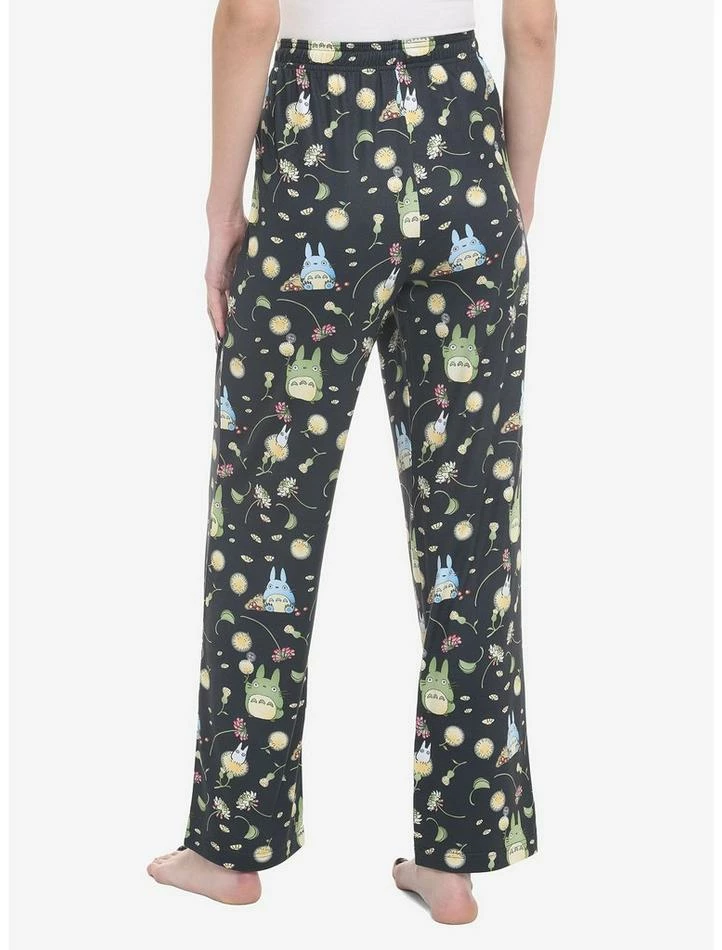 Cheapest 😉 Studio Ghibli My Neighbor Totoro Allover Print Pajama Pants 🛒 2 Cheapest 😉 Studio Ghibli My Neighbor Totoro Allover Print Pajama Pants 🛒 - Image 2