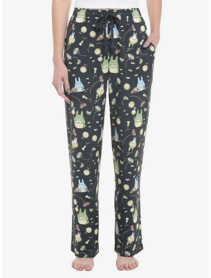 Cheapest 😉 Studio Ghibli My Neighbor Totoro Allover Print Pajama Pants 🛒 1 Cheapest 😉 Studio Ghibli My Neighbor Totoro Allover Print Pajama Pants 🛒