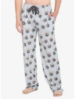 Cheapest 😍 Studio Ghibli Spirited Away Soot Sprite Pajama Pants 👏