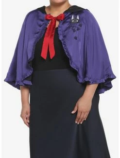 Best Sale 🛒 Her Universe Studio Ghibli Kiki's Delivery Service Jiji Capelet Plus Size 👏