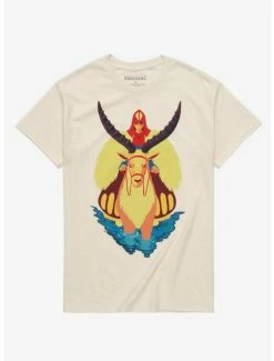 Best reviews of 💯 Studio Ghibli Princess Mononoke Ashitaka & Yakul T-Shirt ⌛