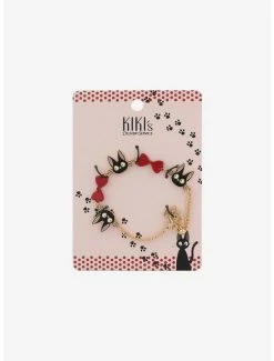 Best deal 😍 Studio Ghibli Kiki's Delivery Service Jiji Bow Bracelet ⭐