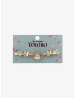 Cheap 😍 Studio Ghibli My Neighbor Totoro Sakura Cord Bracelet 👏
