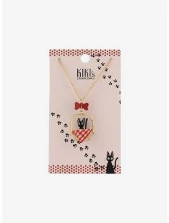 Wholesale 🤩 Studio Ghibli Kiki's Delivery Service Jiji Basket Necklace 🤩