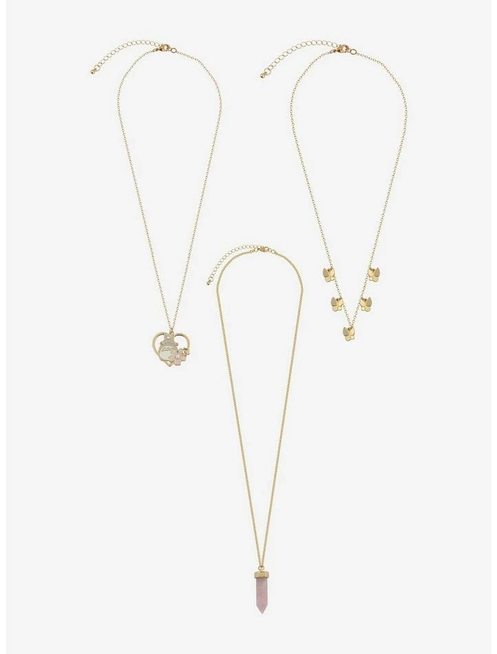 Outlet ✨ Studio Ghibli My Neighbor Totoro Sakura Crystal Necklace Set ⌛ 2 Outlet ✨ Studio Ghibli My Neighbor Totoro Sakura Crystal Necklace Set ⌛ - Image 2