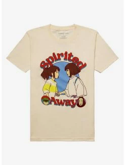 Top 10 🔥 Our Universe Studio Ghibli Spirited Away Duo Retro T-Shirt 🥰