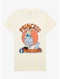 Buy 😀 Studio Ghibli Princess Mononoke Wolves T-Shirt 🤩