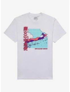 Buy 😉 Studio Ghibli Kiki's Delivery Service Neon Pop Grid Boyfriend Fit 👧 Girls T-Shirt 💯
