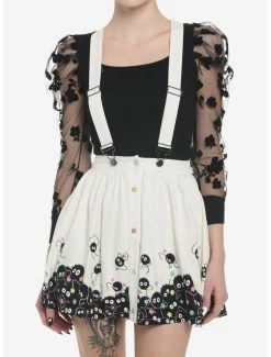 Discount 🛒 Her Universe Studio Ghibli Spirited Away Soot Sprites Star 🍬 Candy Suspender 👗 Skirt ✨