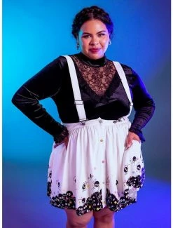 Brand new 👏 Her Universe Studio Ghibli Spirited Away Soot Sprites Star 🍬 Candy Suspender 👗 Skirt Plus Size 😀