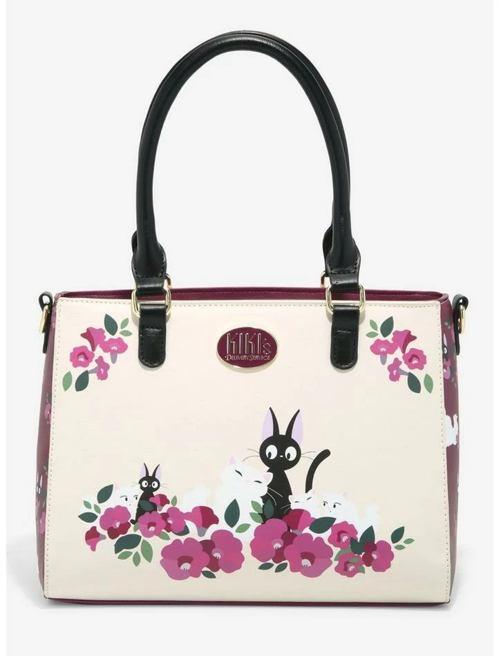 Outlet 👏 Studio Ghibli Kiki's Delivery Service Jiji & Lily Satchel Bag 🥰 2 Outlet 👏 Studio Ghibli Kiki's Delivery Service Jiji & Lily Satchel Bag 🥰 - Image 2
