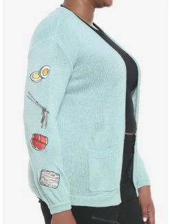 Brand new 💯 Studio Ghibli Ponyo Ramen & Ham 👧 Girls Open Cardigan Plus Size 😍 -Hot Sale Studio Ghibli Store 19711565 av4